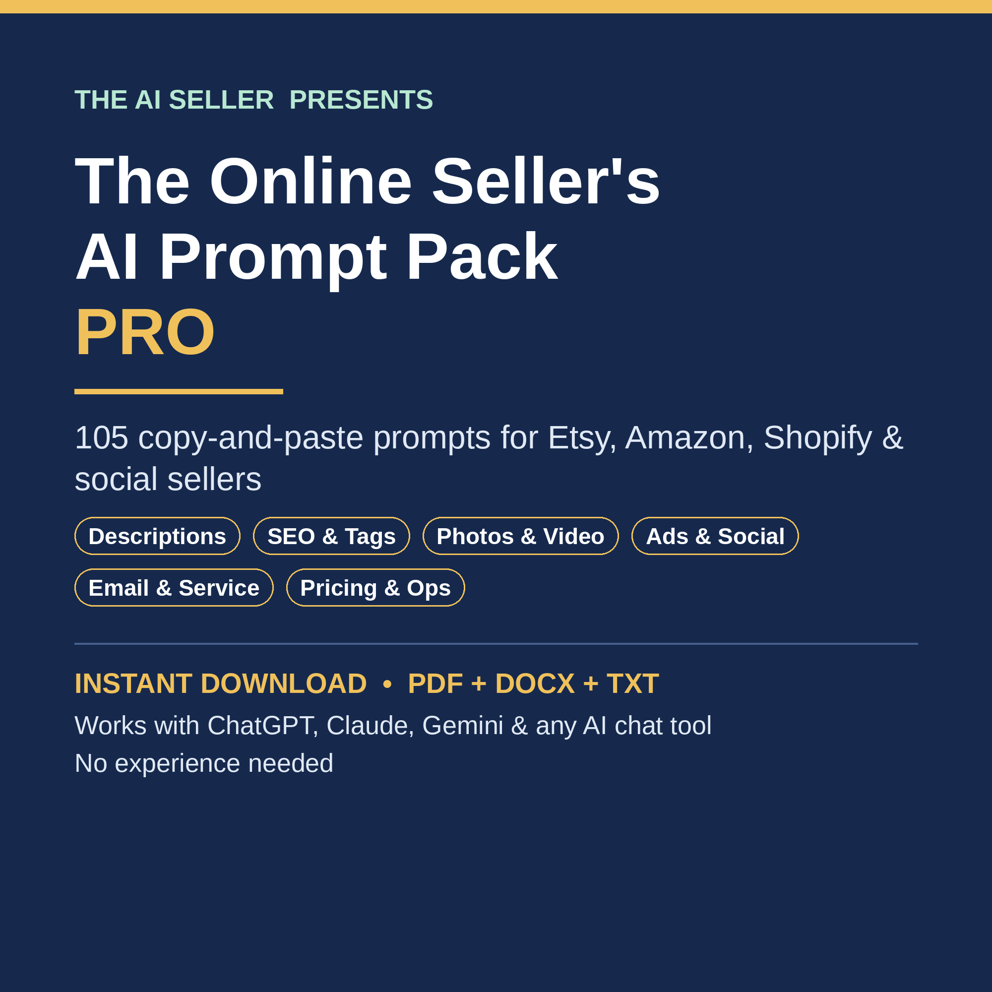 AI Prompt Pack PRO cover
